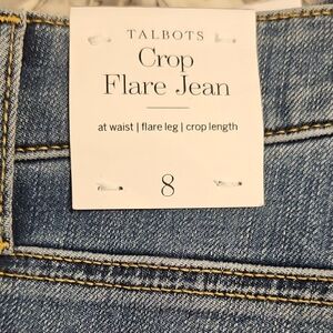Talbots Blue Cropped Ankle Jeans